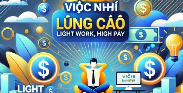 Các Mô Hình Việc Nhẹ Lương Cao Bạn Có Thể Tham Gia